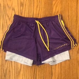 Purple Nike Livestrong Shorts